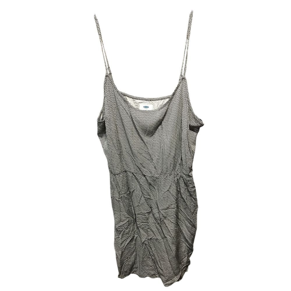 Old‎ Navy Black White Pattern Mini Dress New with Tag